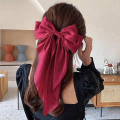 Streamer Bowknot Hair Clip Hair Accessories For Women