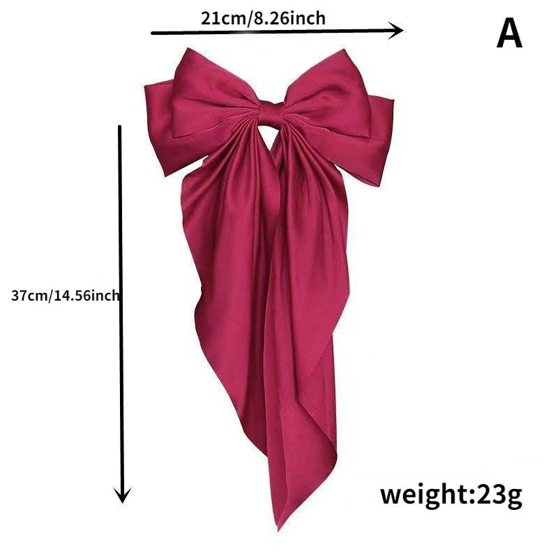 Streamer Bowknot Hair Clip Hair Accessories For Women