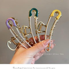 Oversized Metal Hair Jaw Clip Strong Hold Hair Claw Clip Hair Accessories