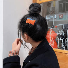 Dinosaur Hair Clip Knitted Hairpin for Girls Women Toddler