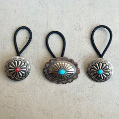 Turquoise Western Hair Rope Rubber Band Head Jewelry for Women