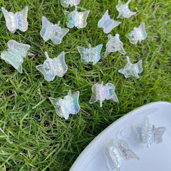 Y2K Holographic Butterfly Hair Claw Clip Hairgrip Summer Hair Decoration