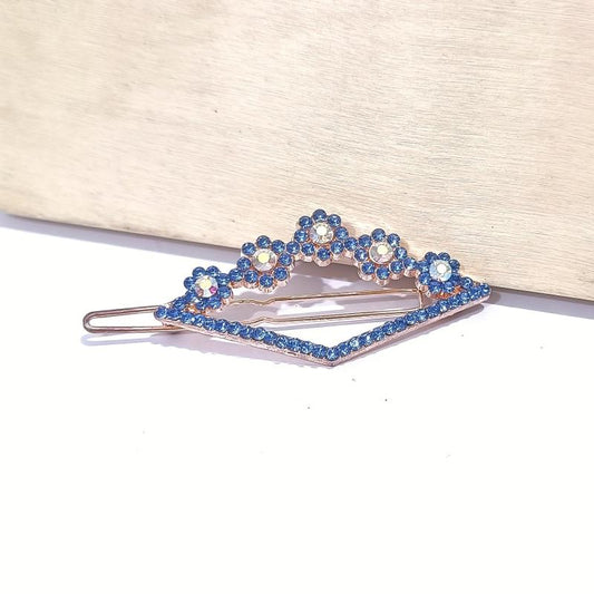 6pcs Rhinestone Hair Clip Alloy Hair Barrette Women Girls Hair Accessories