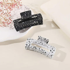 Ink Splash Hair Claw Clip Non Slip Strong Hold Grip Hair Jaw Clip