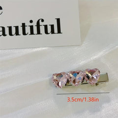 Colorful Rhinestone Hair Clip for Women Girls