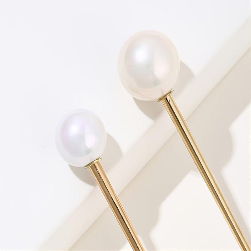 2pcs Pearl Hair Pins Gift For Her Hair Accessories For Women Girls