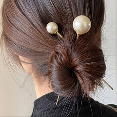 2pcs Pearl Hair Pins Gift For Her Hair Accessories For Women Girls