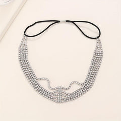 Rhinestone Headband Layer Head Jewelry Hair Accessories for Women