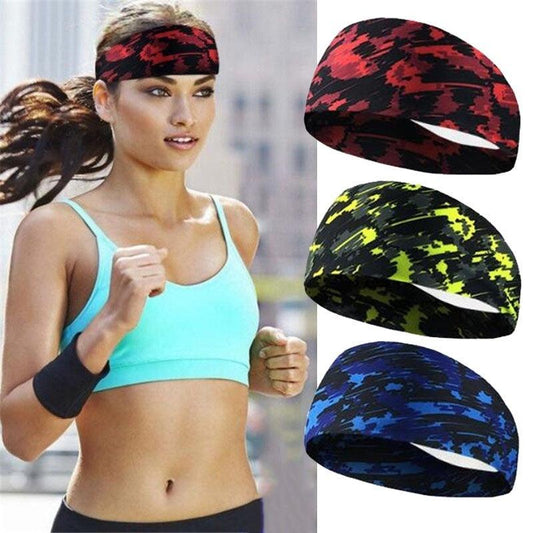 Elastic Sports Headband Running Gym Yoga Sweatband Hair Accessory