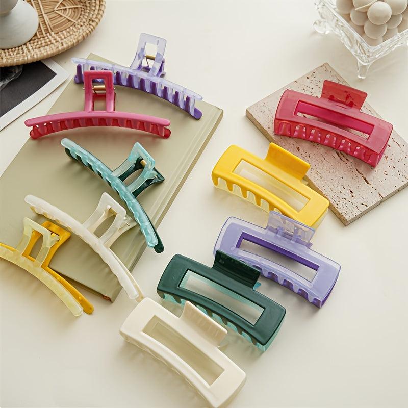 Large Hair Claw Clips For Thick Hair Strong Hold Banana Clips
