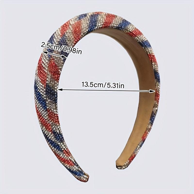 Independence Knotted Hair Band American Flag Element Head Hoop