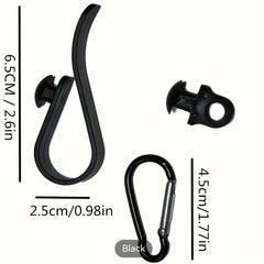 3PCS U Shape Hook - Bogg Bag Insert Charm Cup Hanger Key Holder