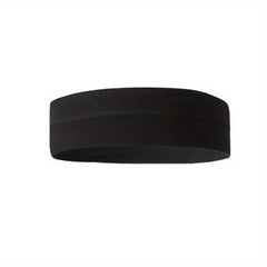 Solid Stretchy Headband Non Slip Sweatband for Sports Yoga Workout
