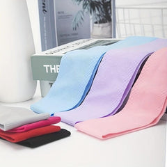 Solid Stretchy Headband Non Slip Sweatband for Sports Yoga Workout