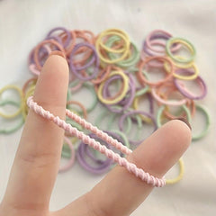 12 PCS Elastic Hair Tie Hair Rope Hair Accessories Women Girls