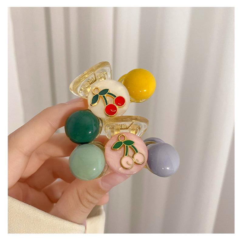 Cherry Pattern Candy Hair Clip