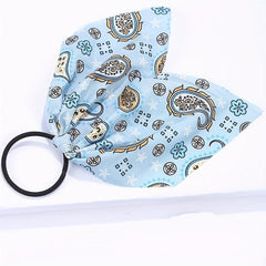 5pcs Boho Style Hair Tie Bow Streamer Hair Accessories