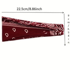 Boho Style Floral Pattern Headband for Women