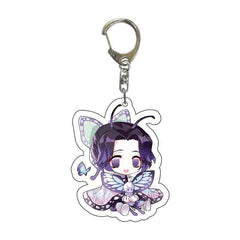 Animation Keychain Two sided Acrylic Pendant Keyring