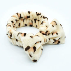 Leopard Plush Headband Hair Accessories
