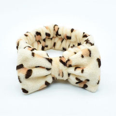 Leopard Plush Headband Hair Accessories