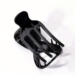2pcs French Curved Hair Clip Large Duck Billed Clip Ponytail Holder Clip