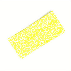 Wide Brim Sports Headband Print Stretch Sweat Absorbing Headband