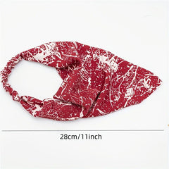 Boho Style Hair Scarf Floral Triangular Scarf Hair Band