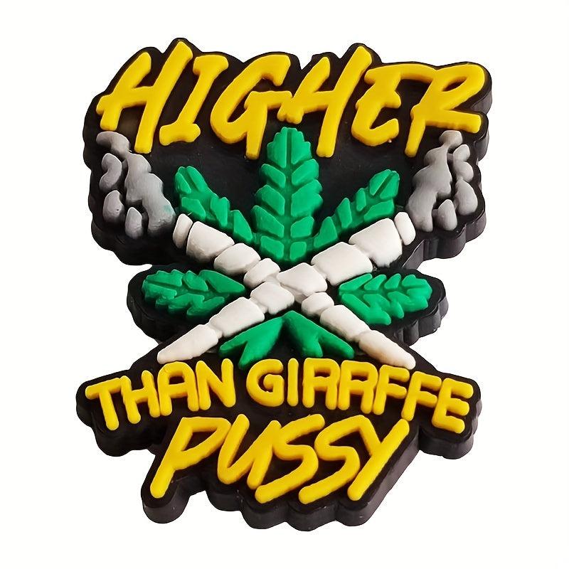 16Pcs Green Shoe Charms Cartoon Clogs Sandal PVC Shoe Decoration