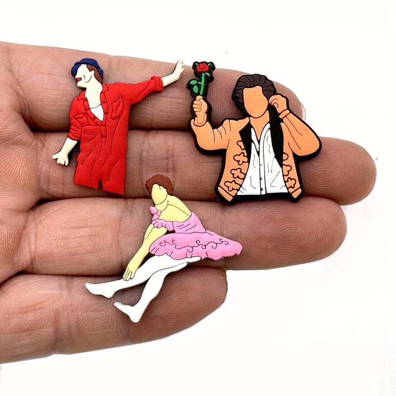 21pcs Singer Shoe Charms Bracelet Wristband Charms Party Charms Accessories