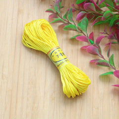 18m 708inch Chinese Knot Rope Line 7 Handwoven Rope Red String Bracelet