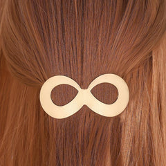 Vintage French Hair Clips Metal Stick Ponytail Holders Barrettes for Women Girls
