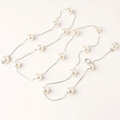 Faux Pearl Bridal Belt Wedding Dress Waist Chain Sash Belt