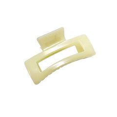 Acrylic Hair Claw Solid Jaw Claw Ponytail Holder Hair Accessories