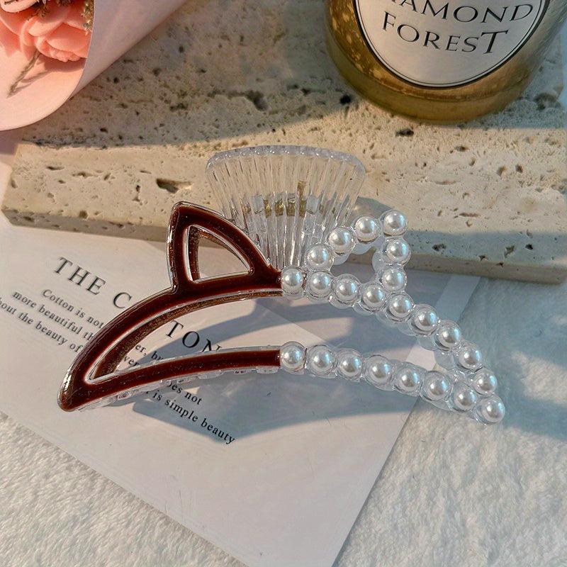 Cat Ear Hair Claw Clip Acrylic Jaw Clamp Clip Hair Accessory For Women Girls