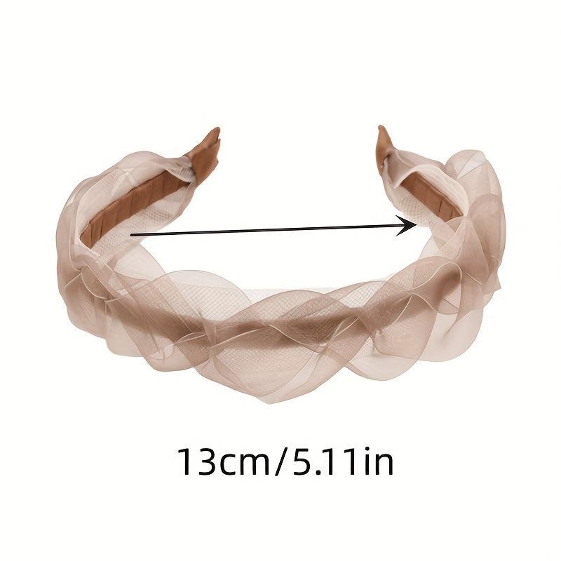 Vintage Gauze Hairband Headdress Hair Accessories for Women