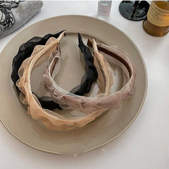 Vintage Gauze Hairband Headdress Hair Accessories for Women