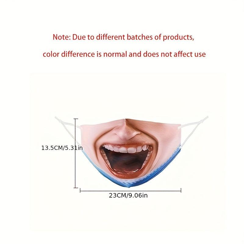 Creative Human Face Mask Spoof Cotton Mask Anti-dust Sand Mask