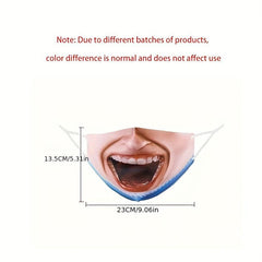 Creative Human Face Mask Spoof Cotton Mask Anti-dust Sand Mask