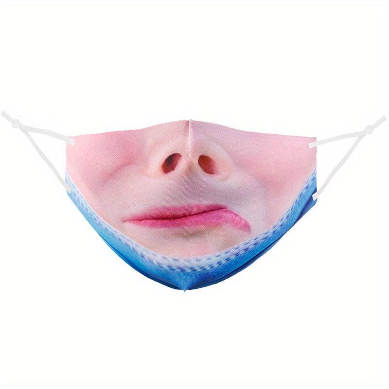 Creative Human Face Mask Spoof Cotton Mask Anti-dust Sand Mask