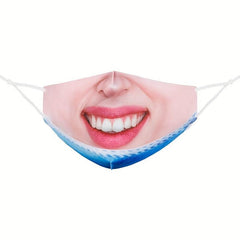 Creative Human Face Mask Spoof Cotton Mask Anti-dust Sand Mask