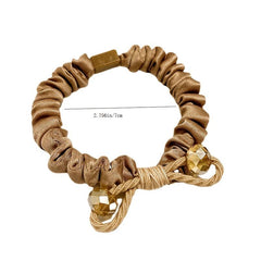 Crystal Hair Ring Solid Hair Rope Women's Hair Accessories