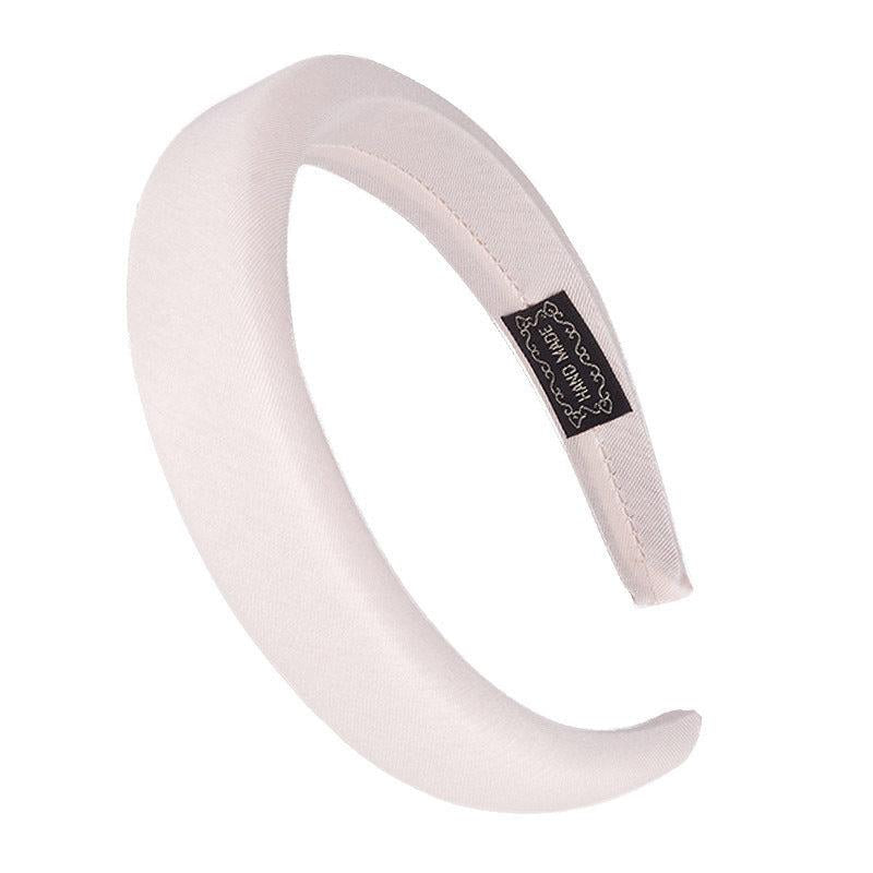 Solid Wide Hairband Fabric Headband Party Prom Hair Accessories