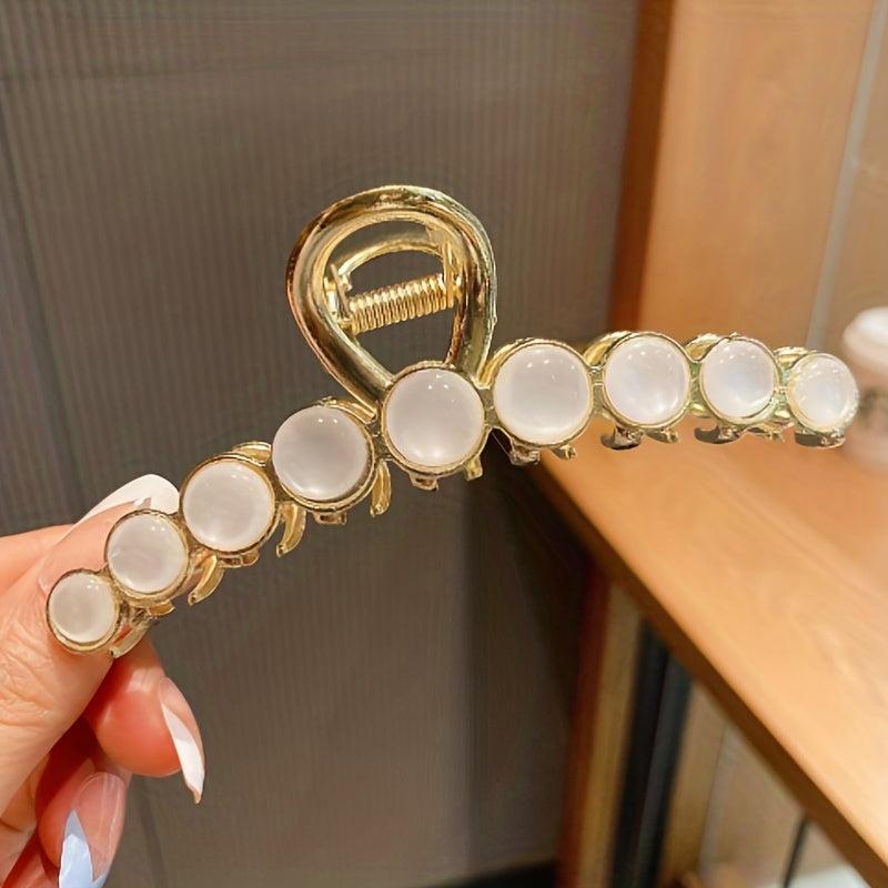Opal Hair Claw Shark Claw Ponytail Holder Hair Accessories Jewelry