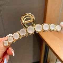 Opal Hair Claw Shark Claw Ponytail Holder Hair Accessories Jewelry