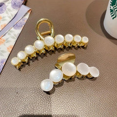 Opal Hair Claw Shark Claw Ponytail Holder Hair Accessories Jewelry
