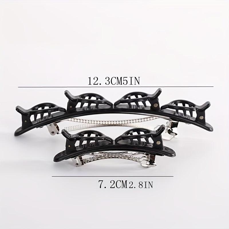 2pcs Double Layer Hair Clip Side Clip Bangs Clip Hair Accessories