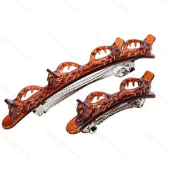 2pcs Double Layer Hair Clip Side Clip Bangs Clip Hair Accessories