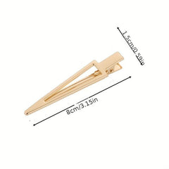 Metal Hair Clip Duck Billed Clip Non-slip Bangs Clip Accessories