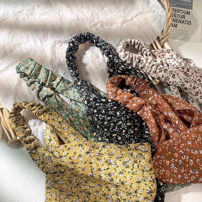 Boho Floral Chiffon Bandana Hair Scarf Stretchy Headband